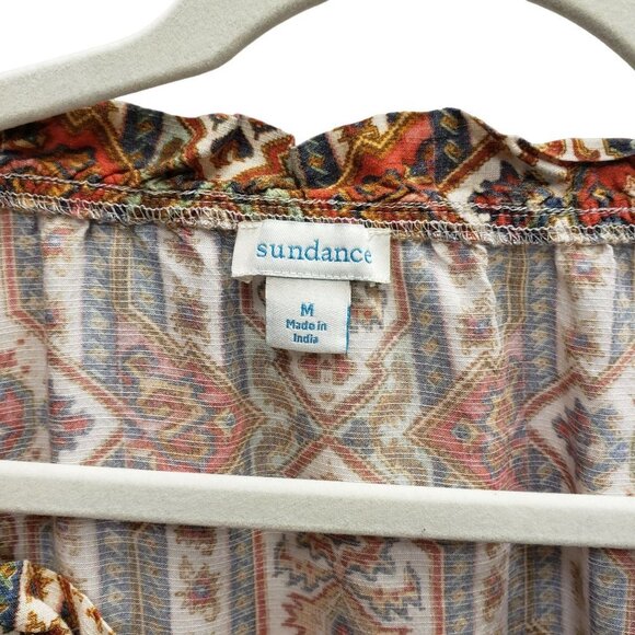 Sundance Beauties Grand Top Womens Size M Floral Mixed Print - Picture 10 of 16